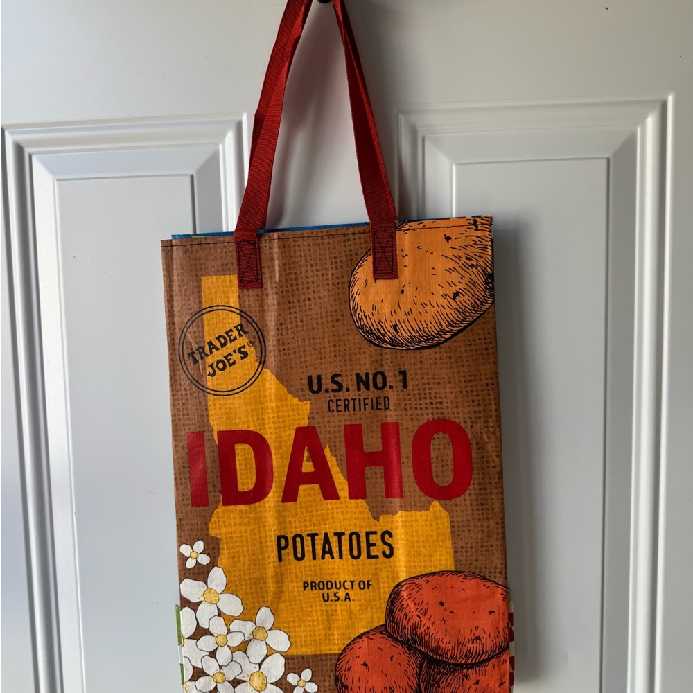 Idaho TJ’s reusable grocery Tote Bag
